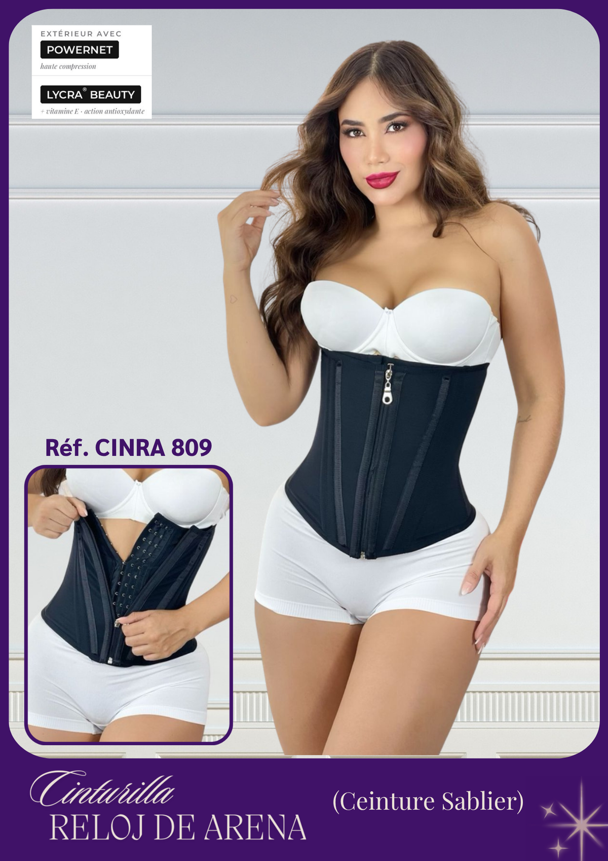 Faja Cinturilla Reloj de Arena / Ceinture Sablier REF CINRA809