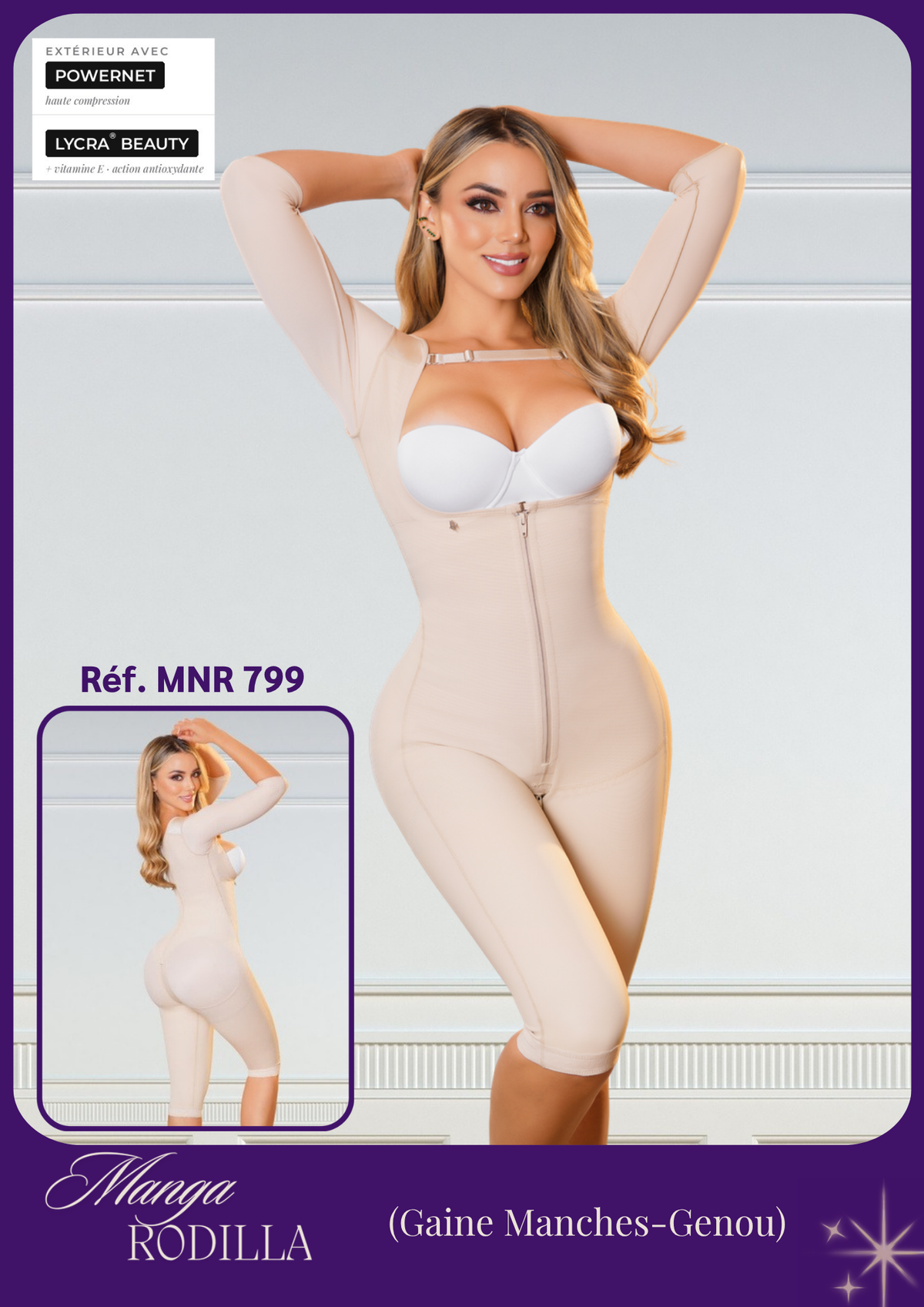 Faja Manga Rodilla / Gaine Manches - Genou REF MNR799