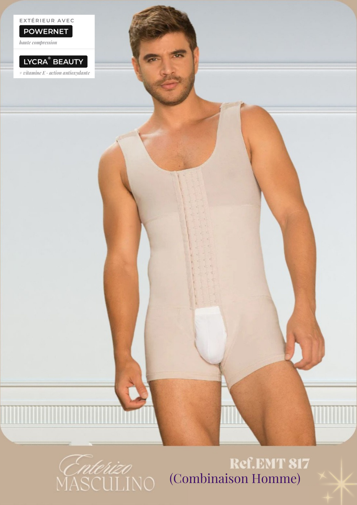 Faja Enterizo Masculino / Combinaison Home REF EMT817